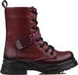 Trend Adımlar Bordo Fashion Kız Çocuk Fermuarlı Postal Bot