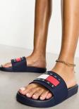 Tommy Jeans Flag Pool Women's Slide ESS Navy Kadın Plaj Terliği Lacivert