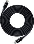 4Berry ECO-CL Siyah USB-C-Lightning 2 m Örgülü Kablo – 20 W Hızlı Şarj