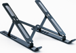 4BH31G Siyah Laptop Standı – Metal, Katlanabilir & Ergonomik Tasarım
