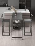 Retodesign Raflı Good Bar Takımı Siyah 2652