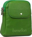 Benetton Yeşil Soft Line Deri Kadın Kol Çantası BNT 1479
