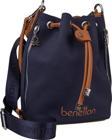 Benetton Lacivert Nano Kadın Kol Çantası BNT 1595