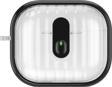Airpods 4 Kılıf Kenarları Renkli Şeffaf Dilimli Silikon Zore Airbag 40 Kılıf