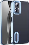 Xiaomi Redmi Note 12S Kılıf Kamera Korumalı Logo Gösteren Zore Omega Kapak
