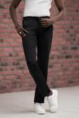 Regular Fit Likralı Penye Kumaş Beli İplikli Ve Lastikli Jogger Pantolon