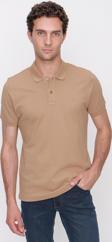 Erkek Safari Basic Düz %100 Pamuk Slim Fit Dar Kesim Kısa Kollu Polo Yaka Tişört