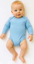 Uzun Kollu Erkek Bebek Çıtçıtlı Body