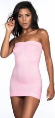 Emay Pembe Mı 5005 Soft Desenli Straplez Atlet