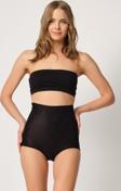 Emay Siyah Mı 2842 Lazer Dantelli Slip Korse