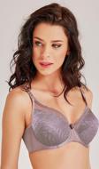 Magic Form - Dantelli Tüllü Süngersiz Toparlayıcı Sütyen - 6485
