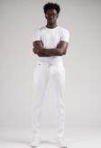 Ecer Slimfit Beli Yarım Lastikli Ve İplikli Gofre Kumaş Yazlık Jogger Pantolon