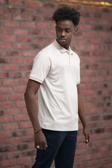 Advante Regular Fit Likralı Çizgili Polo Yaka T-shirt