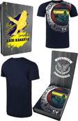 Fenerbahçe Orijinal Lisanslı Tribün 6 Renk Logolu Spor T-ShirtHediyelik Ahşap Kutulu