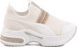 Beyaz Anorak Taşlı Kadın Sneaker 702307 Z