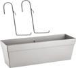 Omnipazar SO-YB02A Dekoratif Askılı Yalı Balkon Saksı 10.8 Litre No 2