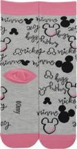 Dode Flora Disnep Kadın Çizgi Film Minnie Mouse Desenli Pamuklu Soket Çorap