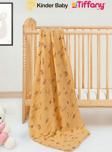 Kinder Baby Baskılı Müslin Bebek Battaniye 79080