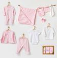 Andywawa Bebek Hastane Çıkışı 10 Pcs Newborn Set Natura Wawa