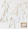 Andywawa Bebek Hastane Çıkışı 10 Pcs Newborn Set Natura Wawa Organıc