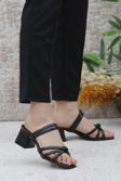 Mehmet Mete 124 Topuklu Fashion Kadın Terlik