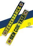 Fenerbahçe Orijinal Lisanslı Sen Çok Yaşa Fenerbahçe Saten Şal Atkı