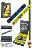 Fenerbahçe Orijinal Lisanslı Her Zaman Hep Seninleyiz Şal Atkı ve Hybrit Tükenmez Kalem 