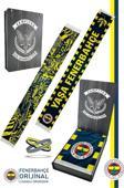 Fenerbahçe Orijinal Lisanslı Yaşa Fenerbahçe Şal Atkı ve Bileklik Set Kanarya Baskılı Ah