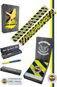 Fenerbahçe Orijinal Lisanslı Son Sözümüz Fenerbahçe Saten Şal Atkı + Uçlu Kalem Set Hedi
