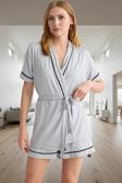 Kadın Hamile Pijama Takımı Viskon Süprem Örme Regular Trend Tasarım Uzun Ömürlü Rahat Ve Şık