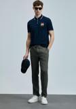 Lufian Erkek Sansa Smart Polo T-Shirt 111040218 Lacivert