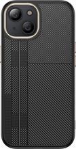 iPhone 14 Plus Kılıf M-safe Şarj Özellikli Karbon Fiber Görünümlü Antina Kılıf