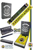 Fenerbahçe Orijinal Lisanslı Bir Senden Vazgeçmem Saten Şal Atkı + Uçlu Kalem + Bileklik