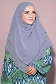 Nowa Scarf Tesettür Orta Boy Hazır Şifon Sufle Khimar