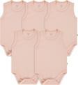 Civil Baby Bebek Organik 5'li Çıtçıtlı Badi 1-3 Yaş Pembe