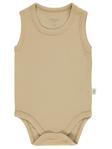 Civil Baby Bebek Çıtçıtlı Badi 0-1 Ay Sütlü Kahve