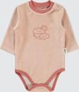 Civil Baby Kız Bebek Çıtçıtlı Badi 1-18 Ay Pudra