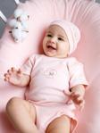 Civil Baby Bebek Çıtçıtlı Badi 0-18 Ay Pembe