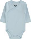 Civil Baby Bebek Kruvaze Yaka Çıtçıtlı Badi 1-6 Ay Mavi