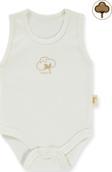 Civil Baby Bebek Organik Çıtçıtlı Badi 0-18 Ay Ekru