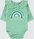 Civil Baby Kız Bebek Çıtçıtlı Badi 1-18 Ay  Mint