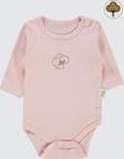 Civil Baby Bebek Organik Çıtçıtlı Badi 0-18 Ay Pembe