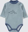 Civil Baby Erkek Bebek Çıtçıtlı Badi 1-18 Ay İndigo