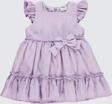 Civil Baby Kız Bebek Elbise 6-18 Ay Lila