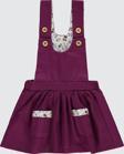 Civil Baby Kız Bebek Elbise 6-18 Ay  Patlıcan Moru