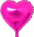 Tedaks 1 Adet 18 İnç 45 Cm Kalp Folyo Balon Fuşya