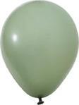 Tedaks 20 Adet 5 İnç 13 Cm Pastel Küf Yeşili Balon Doğum Günü Süsleme