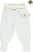 Civil Baby Bebek Organik Çoraptolon 1-9 Ay Ekru