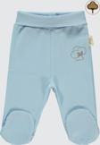 Civil Baby Bebek Organik Patikli Tek Alt 0-6 Ay Mavi