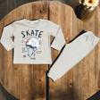 SKATE PİJAMA TAKIM Bej